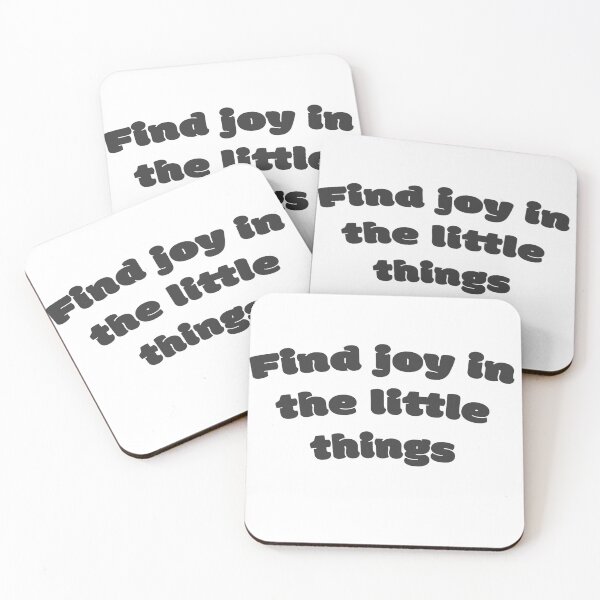 Item preview, Find joy in the little things designed and sold by DisceteDesigns.