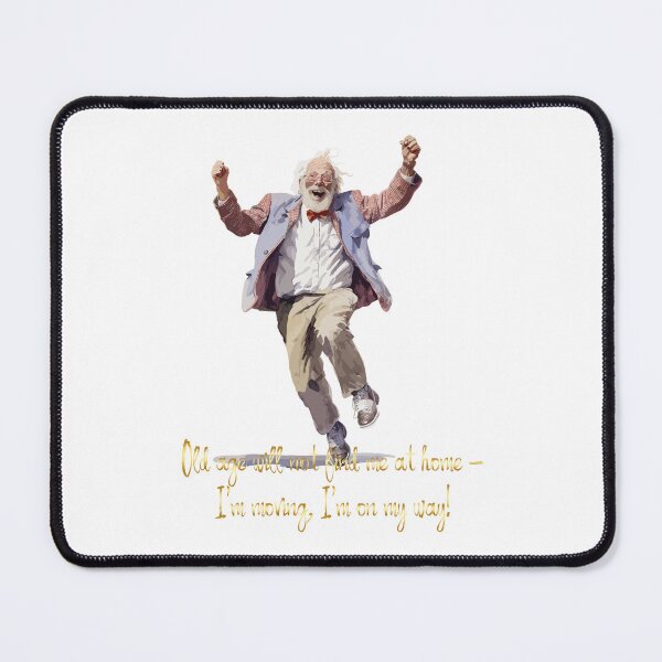 Item preview, Old age will not find me at home designed and sold by CatCoconut-Art.