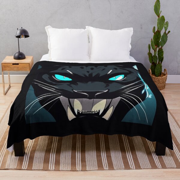 Item preview, Black Panther - cyan eyes designed and sold by Fredro.