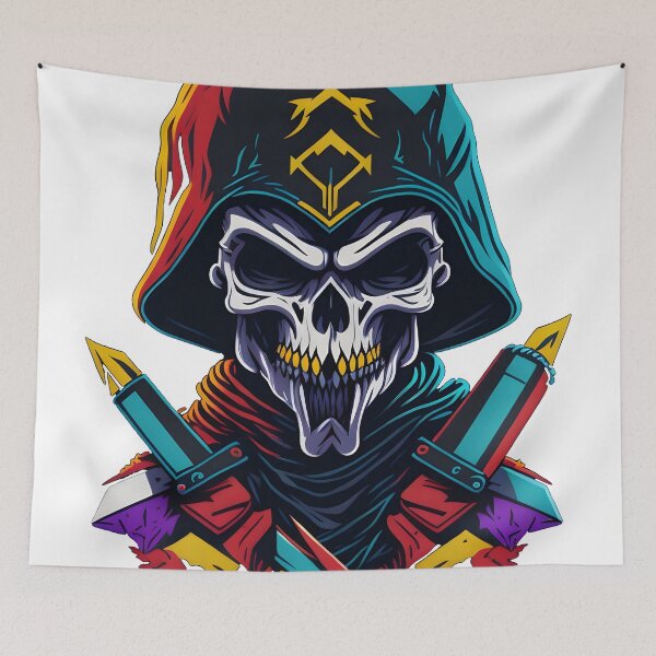 Item preview, Biker skull designed and sold by BearsAndSkulls.