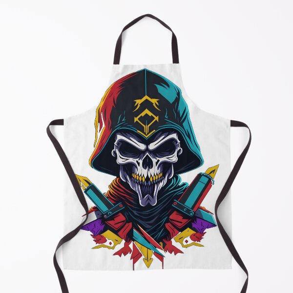 Item preview, Biker skull designed and sold by BearsAndSkulls.