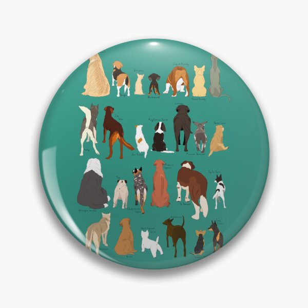 Artikelvorschau, A-Z Dog Butts Spiralnotizbuch entworfen und verkauft von pxhtdcbu93.
