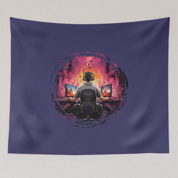 Item preview, eSports fantasy illustration designed and sold by Hisirdoux.