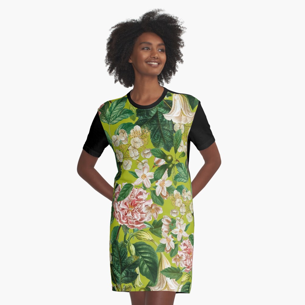Item preview, Graphic T-Shirt Dress designed and sold by burcukyurek.