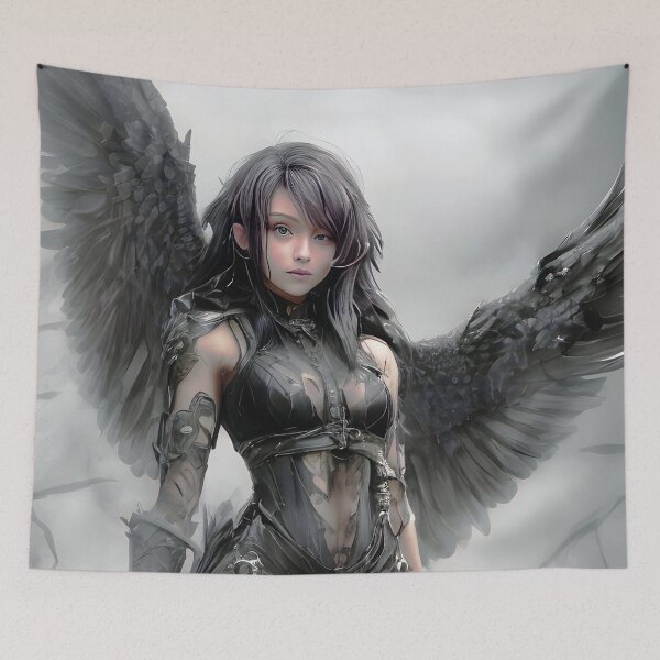 Item preview, MistHaven Angels - Defenders of Humanity with Pink Wings designed and sold by IsdinMisthaven.