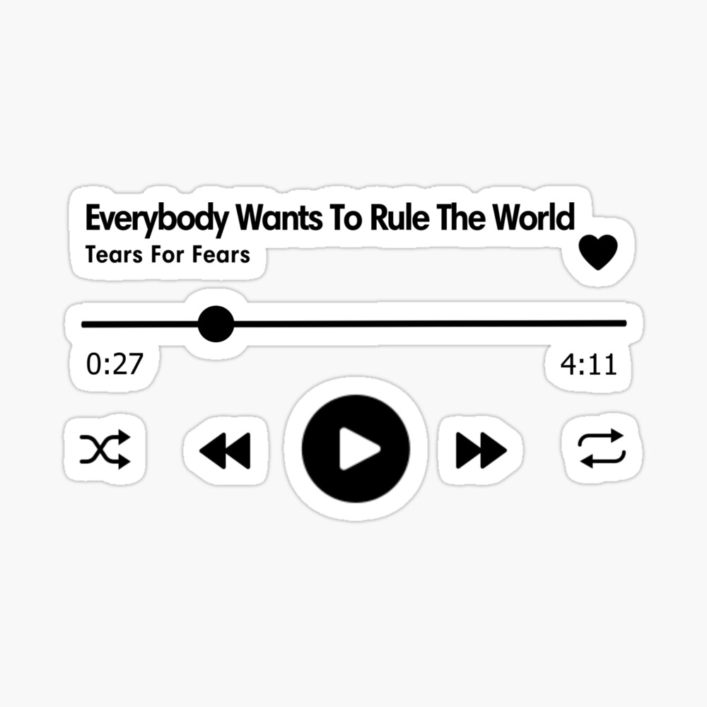 Everybody Wants To Rule The World - Tears for Fears tab