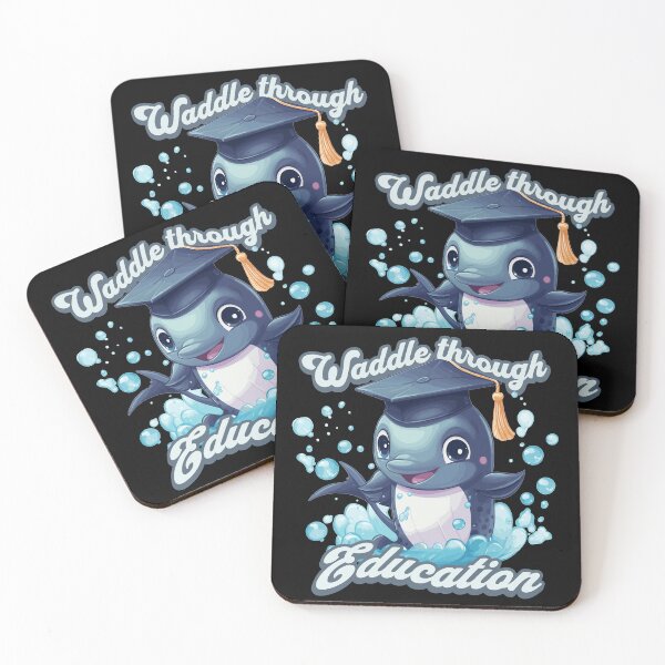 Item preview, Cute Penguin Waddle Through Education Back to School Kawaii designed and sold by LOT7Clothing.