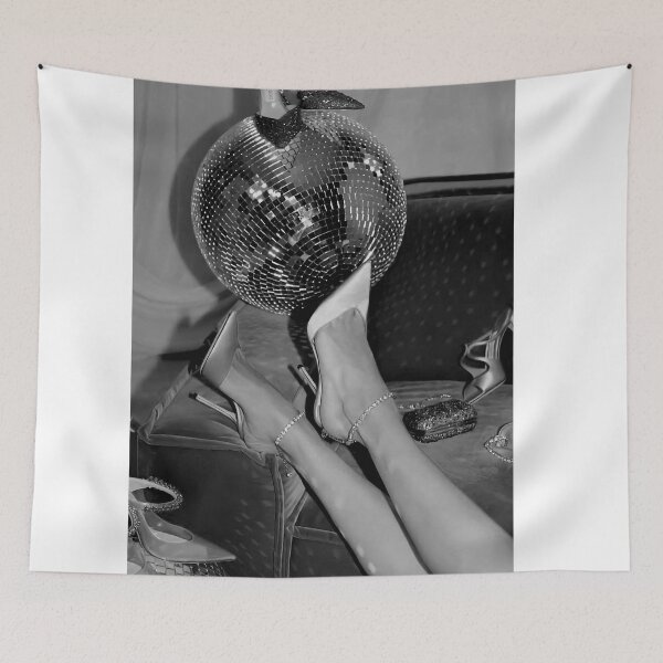 Item preview, High Heels Disco Bal Poster designed and sold by bundrosgiyo.