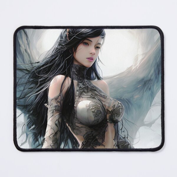 Item preview, MistHaven Angels - Digital Art of Hopeful Winged Defenders designed and sold by IsdinMisthaven.