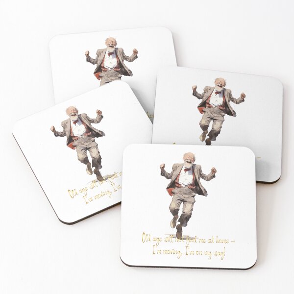 Item preview, Old age will not find me at home designed and sold by CatCoconut-Art.