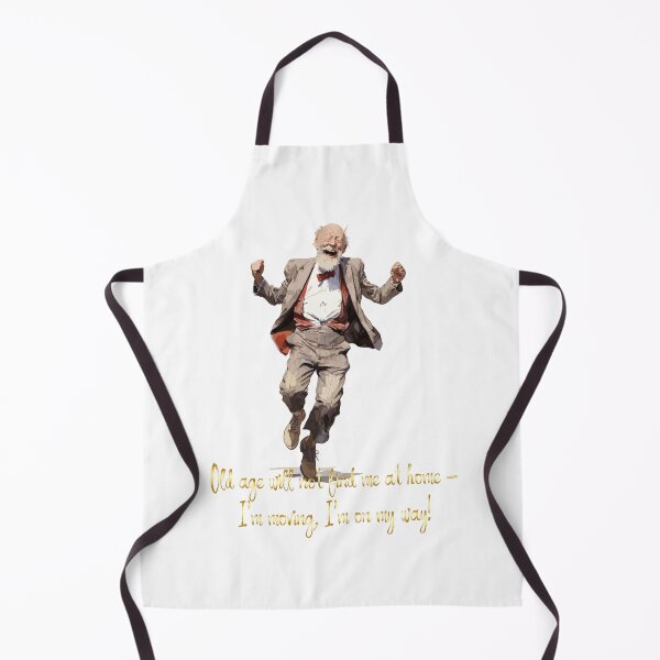 Item preview, Old age will not find me at home designed and sold by CatCoconut-Art.