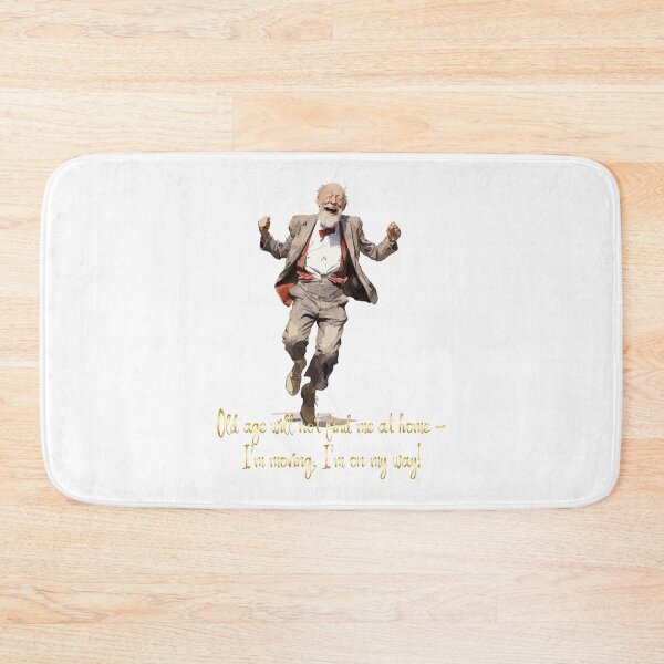 Item preview, Old age will not find me at home designed and sold by CatCoconut-Art.