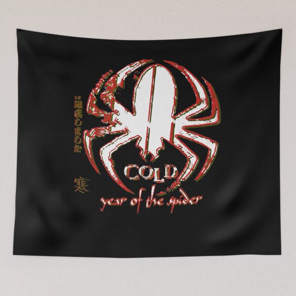 Item preview, Cold Band Year Of The Spider Distressed Artwork designed and sold by LaurenceFontai.