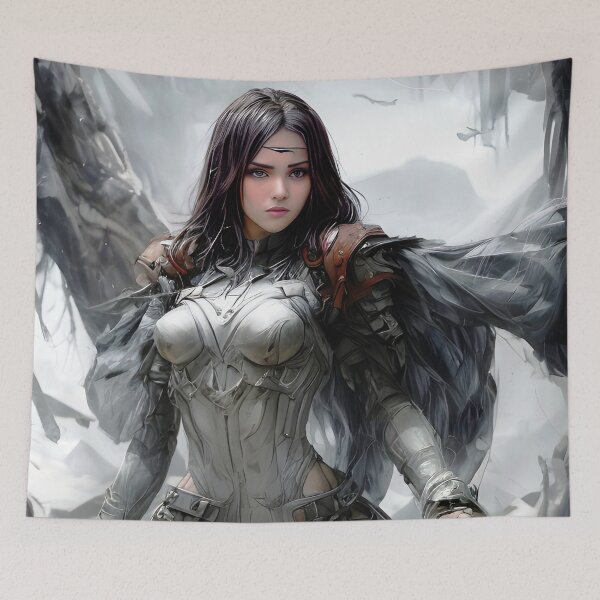 Item preview, MistHaven Angels - Digital Art of Human Winged Guardians designed and sold by IsdinMisthaven.