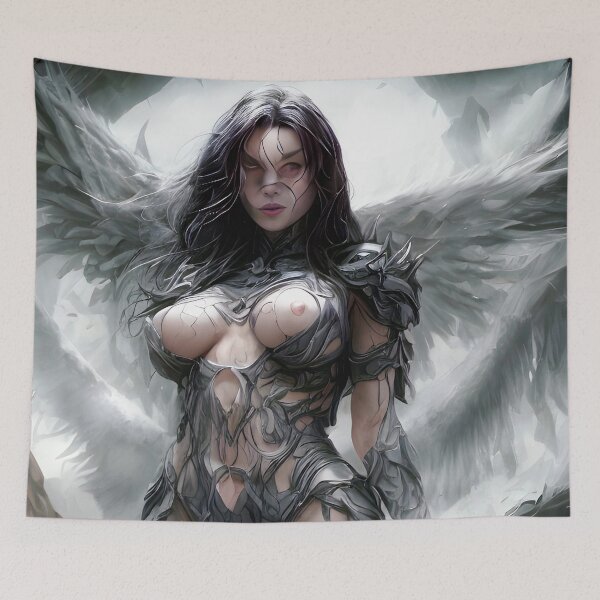Item preview, MistHaven Angels - Digital Art of Mutated Human Guardians designed and sold by IsdinMisthaven.