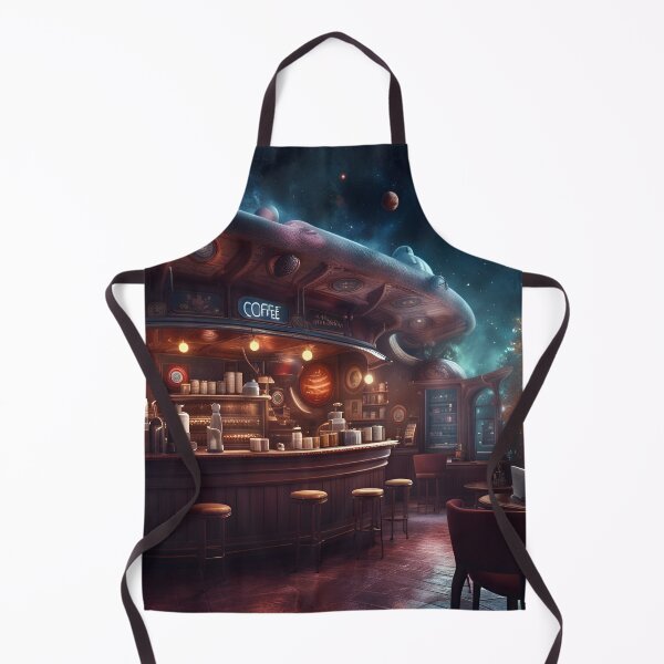 Aperçu de l'œuvre Café vintage dans l'espace créée et vendue par tpixx.