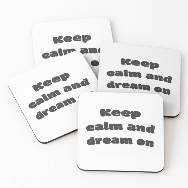 Item preview, Keep calm and dream on designed and sold by DisceteDesigns.