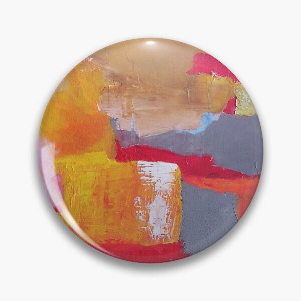 Item preview, Painting Abstract Squares Geometric Clouds Expressive Colors Red Orange Effects and Textures designed and sold by WinfinityDesigns.