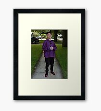 rich brian - meme Framed Print