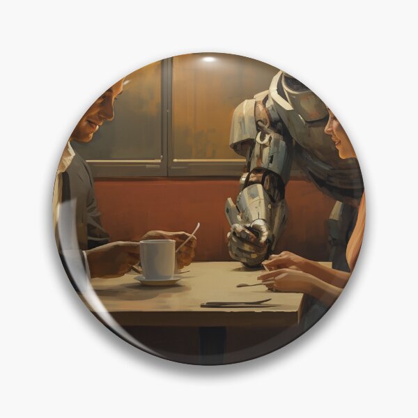 Item preview, A little help from my Killer Robot - Sci-Fi Artwork designed and sold by DW3WD.