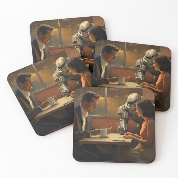 Item preview, A little help from my Killer Robot - Sci-Fi Artwork designed and sold by DW3WD.
