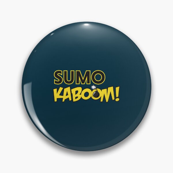 Item preview, Sumo Kaboom Logo designed and sold by MiPaLowz.