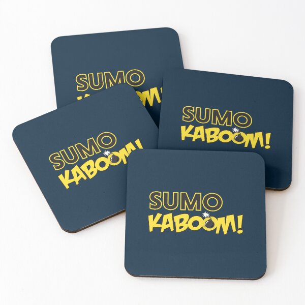 Item preview, Sumo Kaboom Logo designed and sold by MiPaLowz.