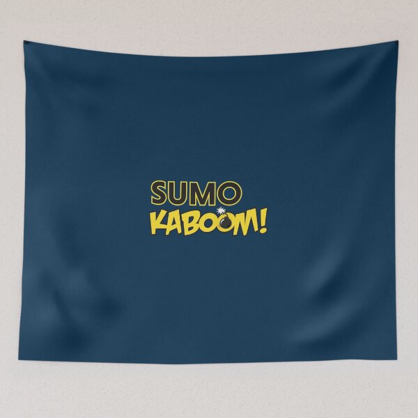 Item preview, Sumo Kaboom Logo designed and sold by MiPaLowz.