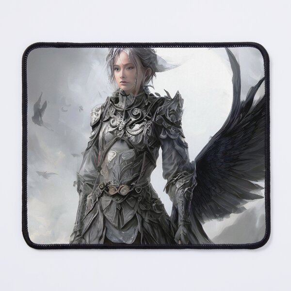 Item preview, MistHaven Angels - Ethereal Guardians in Post-Apocalyptic Realm designed and sold by IsdinMisthaven.