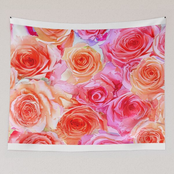 Item preview, Pink and orange roses designed and sold by Photopat.
