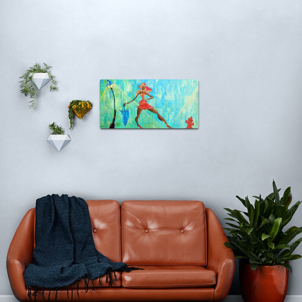 High Steppin Metal Print