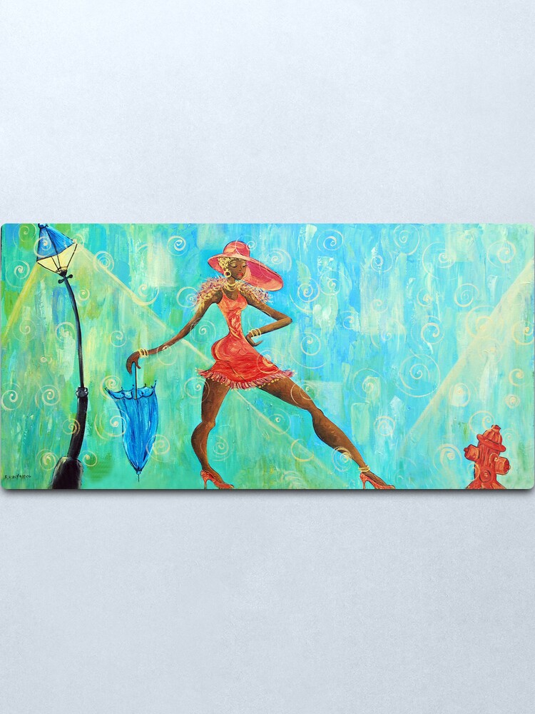 Alternate view of High Steppin Metal Print