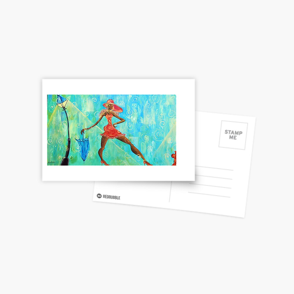 High Steppin Postcard