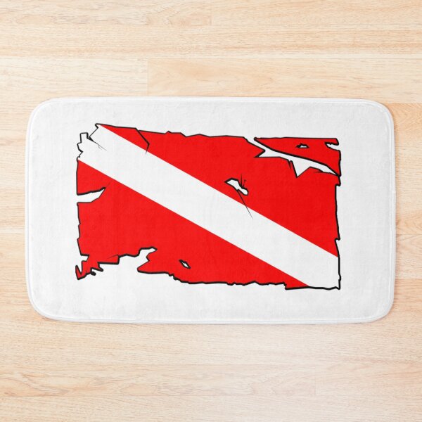 Item preview, Divers Down Flag   designed and sold by JosHerman7.