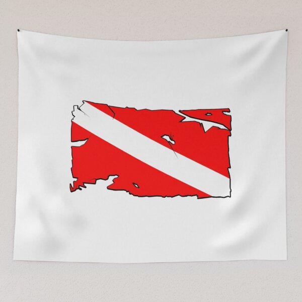 Item preview, Divers Down Flag   designed and sold by JosHerman7.