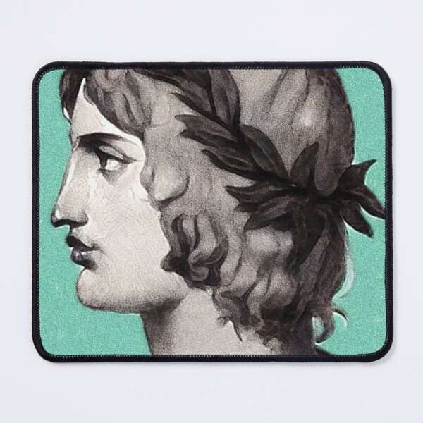 Item preview, Roman Poet Virgil - pistachio - illustration  designed and sold by Litstoy.