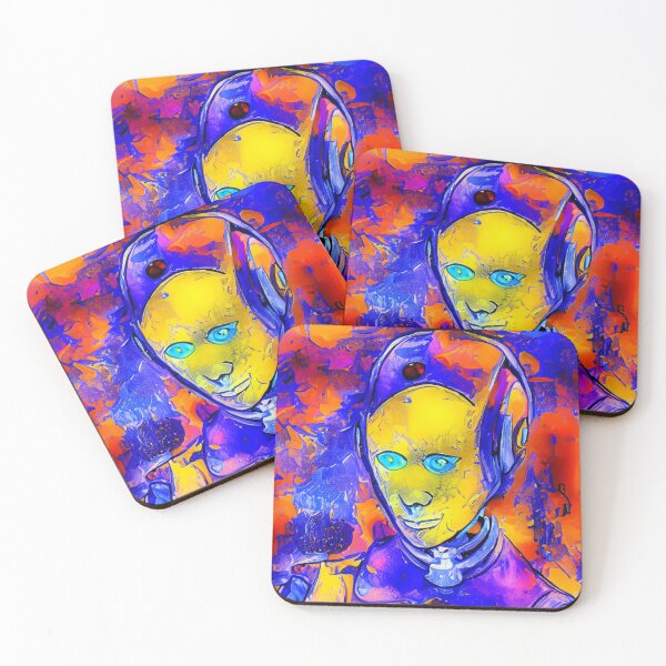 Item preview, Colorful robot figure designed and sold by Photopat.