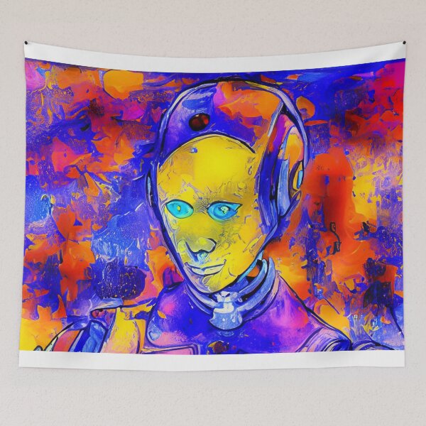 Item preview, Colorful robot figure designed and sold by Photopat.