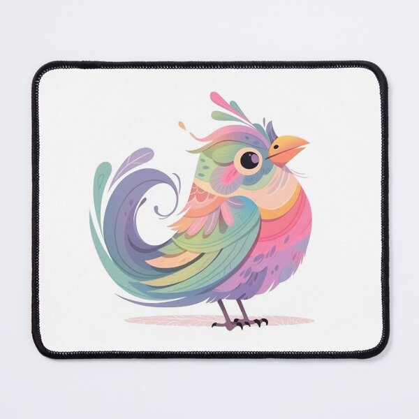 Item preview, Cute kawaii colourful rainbow bird designed and sold by Hasan Habeeb.