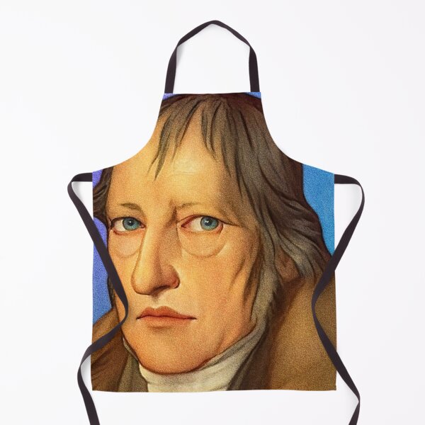 Item preview, German Philosopher Georg Wilhelm Friedrich Hegel - blue - illustration  designed and sold by Litstoy.