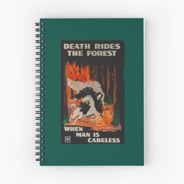 Item preview, Death Rides The Forest When Man Is Careless designed and sold by emettgrilli.
