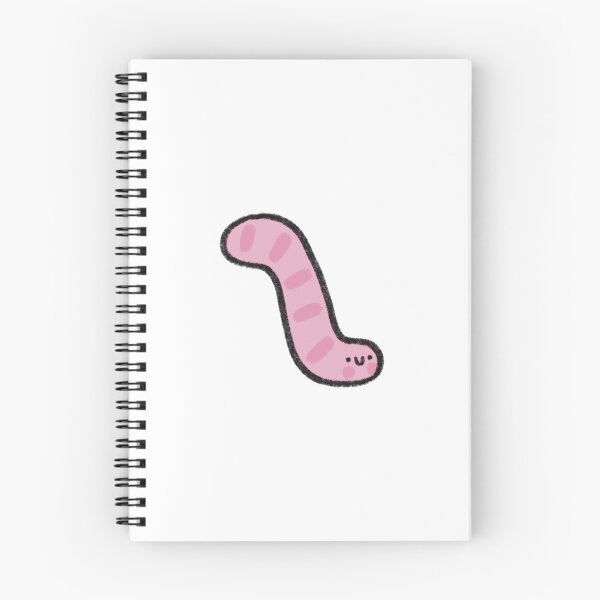 Item preview, cute worm doodle designed and sold by girlscape.