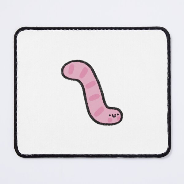 Item preview, cute worm doodle designed and sold by girlscape.