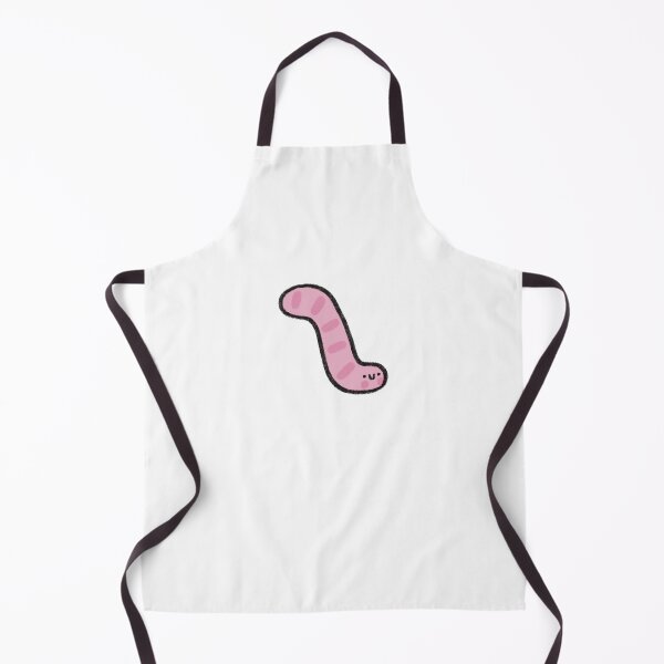 Item preview, cute worm doodle designed and sold by girlscape.
