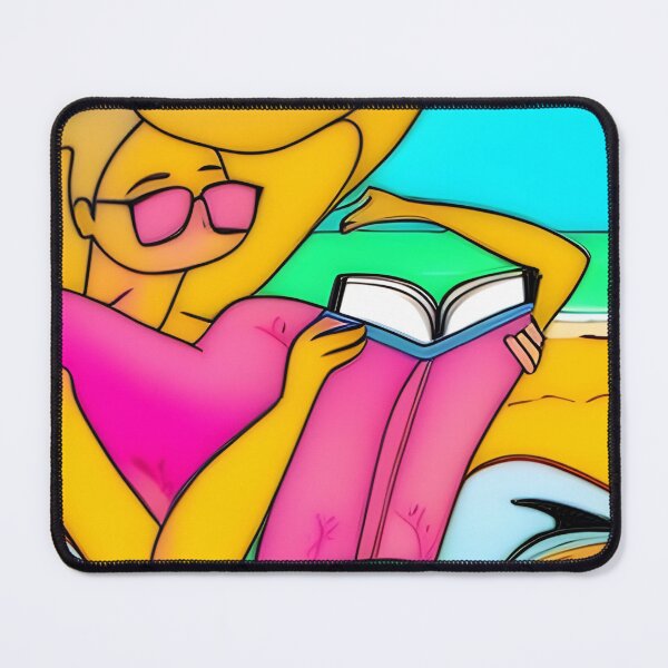 Item preview, Books & Summer designed and sold by LiteraryInk.