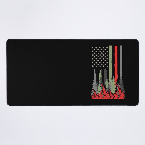 Item preview, Wildland Firefighter Patriotic US American Flag Gift designed and sold by emettgrilli.