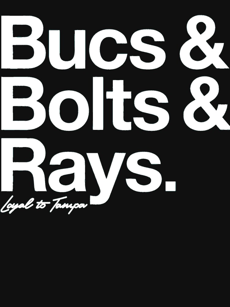 Bucs Bolts Rays Loyal To Tampa Gift Shirt