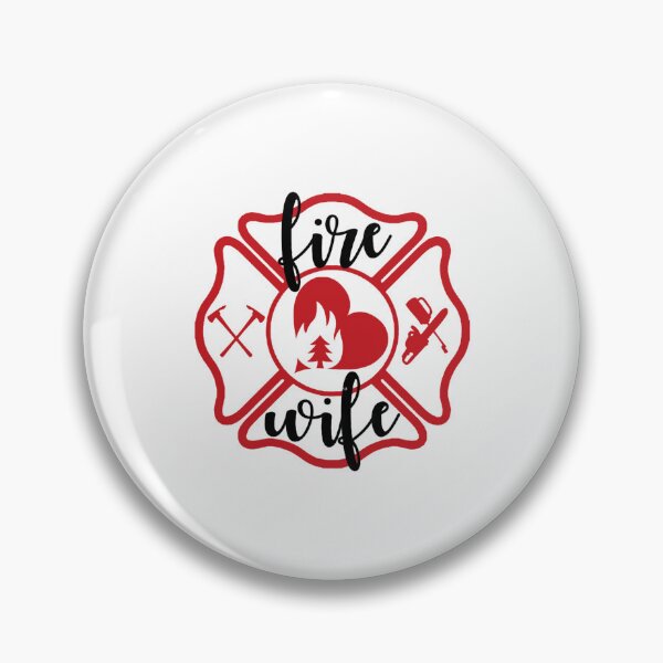Item preview, FW23Wildland Fire Wife with Maltese Cross designed and sold by emettgrilli.