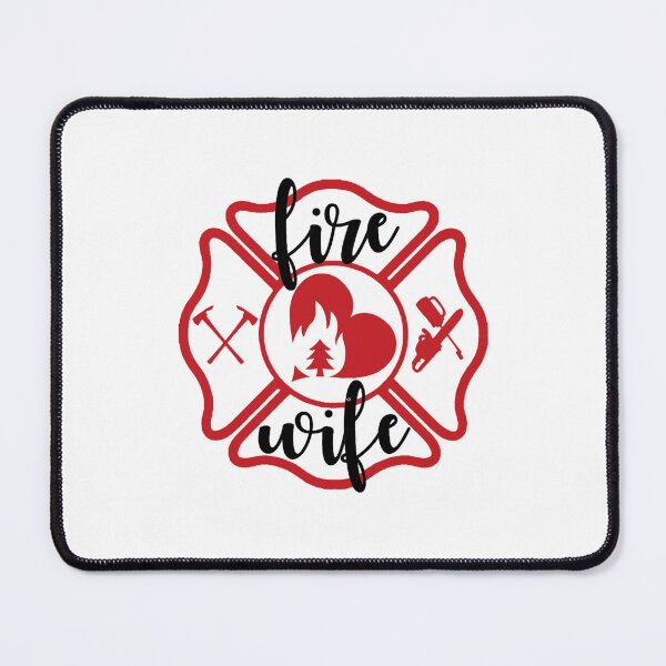 Item preview, FW23Wildland Fire Wife with Maltese Cross designed and sold by emettgrilli.