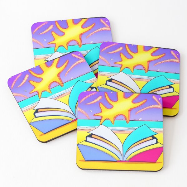 Item preview, Books & Summer designed and sold by LiteraryInk.